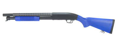 Double Eagle M58A Tactical BB Shotgun m500 in blue