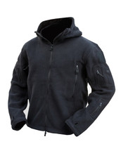 Kombat UK - Tactical Recon Hoodie in black Zipped and Fleece Jacket