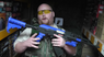 Guy with  Cyma CM028C AK47  in blue