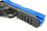 Galaxy G25 K Warrior Full Scale Metal pistol With Rail Blue