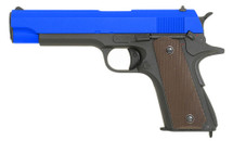 Cyma CM123 Electric Airsoft Pistol AEP in blue 