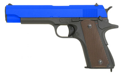 Cyma CM123 Electric Airsoft Pistol AEP in blue 