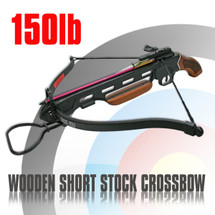 Anglo Arms Cerberus Crossbow Set 150lb in black wood
