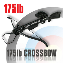 Anglo Arms Jaguar Crossbow Set 175lb With Red Dot Sight in Black