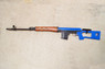 Bison 701 Bolt Action Sniper Rifle in blue