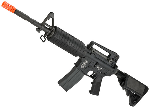 A&K M4A1 PTW Systema Clone Full Metal in Black - bbguns4less