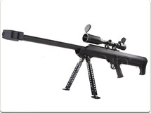 Snow Wolf M99 Sniper Rifle with Scope & Bipod in Black