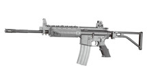 A&K LR300L Airsoft Rifle AEG with Folding Stock in Black
