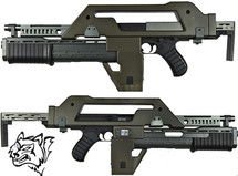 snow wolf m41a pulse rifle (Alien Gun)