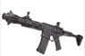 ares honey badger airsoft aeg black rifle 