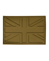 Tactical Patch PVC Union Jack Patch in tan