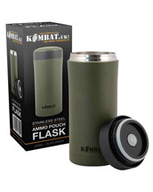 Kombat Ammo pouch flask in Olive Green
