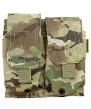 Kombat UK - Double Mag Molle Pouch in BTP Camo