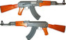 Cyma CM042M AK47 AEG in Wood/Black Finish