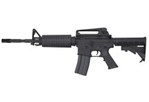 CYMA CM010 M4A1 AEG Airsoft Rifle with Adjustable Stock in Black 