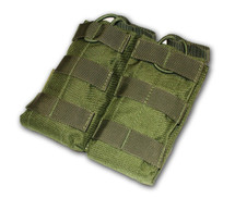 Molle Double Open Ammo Pouch Olive Green