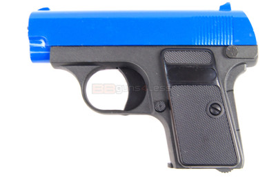 Galaxy G1 - C25 Metal Spring Pistol BB Gun in Blue