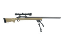 Snow Wolf M24 Sniper Rifle with Scope and Bipod in Tan