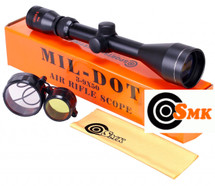 SMK 3-9 x 50 Mil-Dot Rifle scope Sight Hunting and Shooting Optics