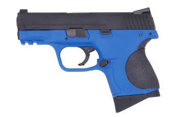 WE Little Bird 3.8 M&P GBB Pistol in Blue