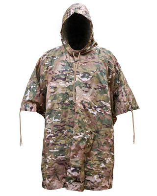 Waterproof Poncho US Army Style in Multicam