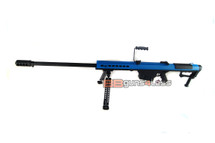 Snow Wolf SW-13  Sniper Rifle with bipod in blue