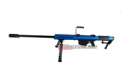 Snow Wolf SW-13  Sniper Rifle with bipod in blue