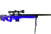 WELL MB4403D Spring Sniper Rifle with scope & bipod in Blue