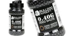 Bulldog bb pellets 2000 x 0.40g Bottle in black