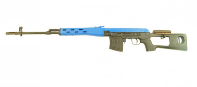 A&K Russian Electric Sniper  Rifle in Blue