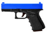 Galaxy G15H Full Metal Pistol with Holster in Blue