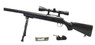 Well MB02 VSR10 Spring Sniper Rifle in Black