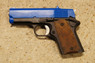 Army Armament R45 GBB Full Metal pistol in blue