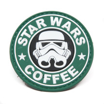 StarWars & Coffee Tactical Patch in 3D 