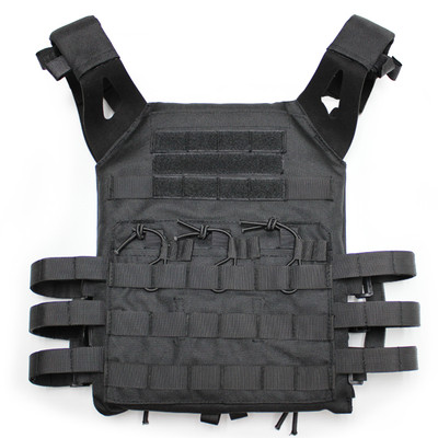 JPC Plate Carrier Tactical Vest in Black