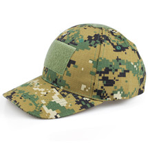 BV Tactical Baseball Cap Hat in Digital Woodland Camo