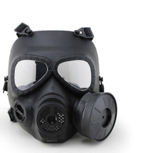 WoSport Air Filtration Gas Mask with Fan in Black