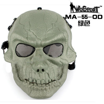 Wo Sport Moving Mouth Skull Mask