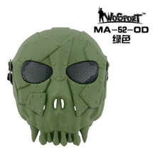 Wo Sport Warrior Skull Mask V1 in Olive Drab