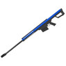 Barrett M82A1 bolt action sniper rifle in blue & black