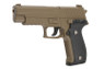 Galaxy G26D P226 Full Scale Metal pistol With Rail in Tan
