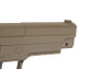 Galaxy G26D P226 Full Scale Metal pistol With Rail in Tan