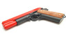 Galaxy G13H Full Metal BB Gun in Red with Holster