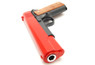 Galaxy G13H Full Metal BB Gun in Red with Holster