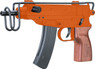 Double Eagle M37F VZ-61 BB gun with Metal folding stock in Red