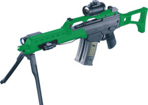 Double Eagle M41K folding stock and bipod in green