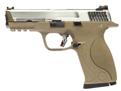 WE Tech Big Bird FORCE T1 in Tan with Silver Slide 