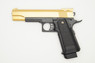 Galaxy G6 Full Metal Spring Pistols in gold/black