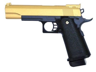 Galaxy G6 M1911 Full Metal Pistol Gun In Gold guns4less