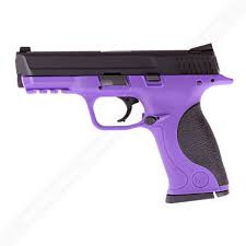 WE Big Bird M&P GBB Pistol in Purple